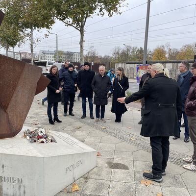 08.11.2024 - Besuch der Partnerlandkreise anlässlich 35 Jahre Mauerfall